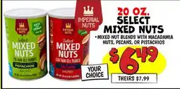 Ollie's SELECT MIXED NUTS offer