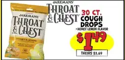 Ollie's JAKEMANS THROAT COUGH DROPS offer