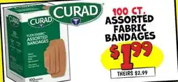 Ollie's 100 CT. ASSORTED FABRIC BANDAGES offer