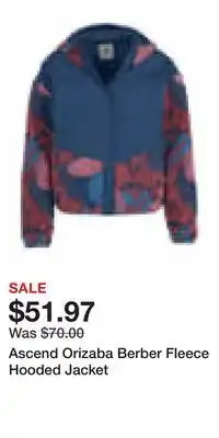 Cabela's Ascend Orizaba Berber Fleece Hooded Jacket offer