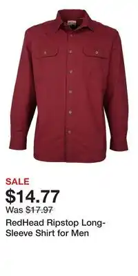 Cabela's RedHead Ripstop Long-Sleeve Shirt for Men offer