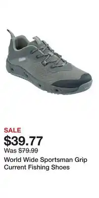 Cabela's World Wide Sportsman Grip Current Fishing Shoes offer