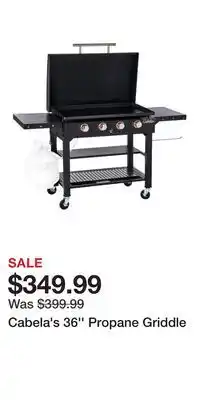 Cabela's Cabela's 36'' Propane Griddle offer