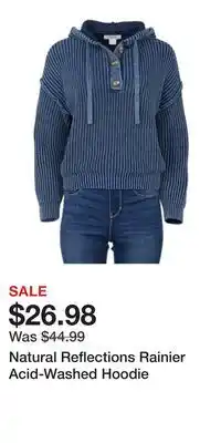 Cabela's Natural Reflections Rainier Acid-Washed Hoodie offer