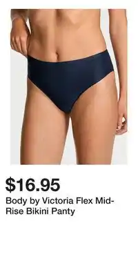 Victoria's Secret Body by Victoria Flex Mid-Rise Bikini Panty offer