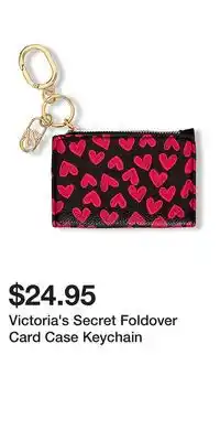 Victoria's Secret Victoria's Secret Foldover Card Case Keychain offer
