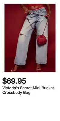 Victoria's Secret Victoria's Secret Mini Bucket Crossbody Bag offer