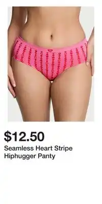 Victoria's Secret Seamless Heart Stripe Hiphugger Panty offer
