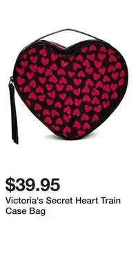 Victoria's Secret Victoria's Secret Heart Train Case Bag offer