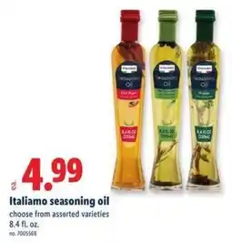Lidl Italiamo seasoning oil offer