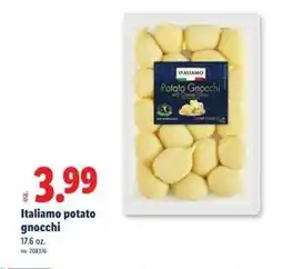 Lidl Italiamo potato gnocchi offer