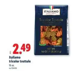 Lidl Italiamo tricolor trottole offer