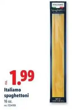 Lidl Italiamo spaghettoni offer
