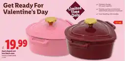 Lidl Heart shaped cast iron dutch oven offer