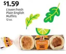 Aldi L'oven Fresh Plain English Muffins offer