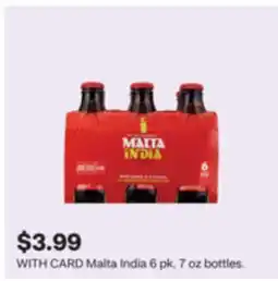 CVS Malta India 6 pk. 7 oz bottles offer