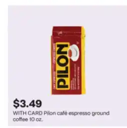 CVS Pilon café espresso ground coffee offer
