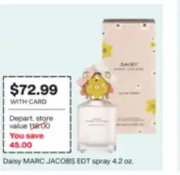 CVS Daisy MARC JACOBS EDT spray 4.2 oz offer