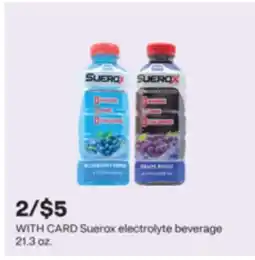 CVS Suerox electrolyte beverage offer