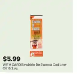 CVS Emulsión De Escocia Cod Liver Oil offer