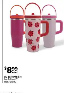 Michaels 20 oz.Tumblers by Ashland offer