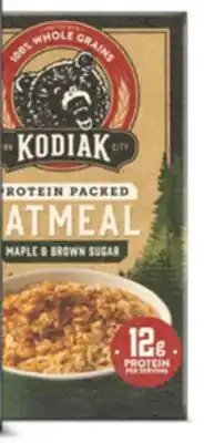 Target Kodiak Oatmeal offer