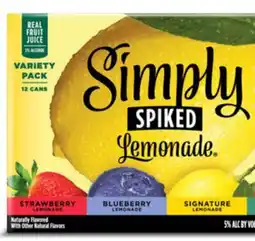 Target Simply Spiked 12-pk. hard drinks offer