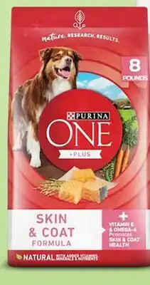 Target Purina One 8-lb. dry dog food offer