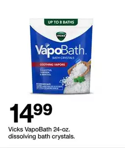 Target Vicks VapoBath offer
