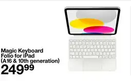Target Magic Keyboard Folio for iPad (A16 & 10th generation) offer