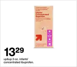 Target up&up 2-oz. infants' concentrated ibuprofen offer