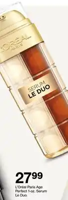 Target L'Oréal Paris Age Perfect 1-oz. Serum Le Duo offer