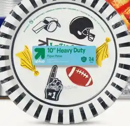 Target up & up 24-ct. 10 game-day paper plates offer