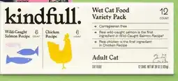 Target Kindfull 12-ct. variety pack wet cat food offer