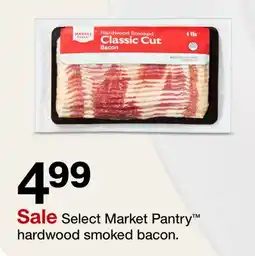 Target Select Market Pantry hardwood smoked bacon offer