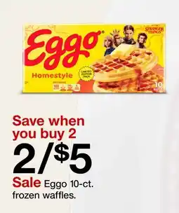 Target Eggo 10 - ct. frozen waffles offer