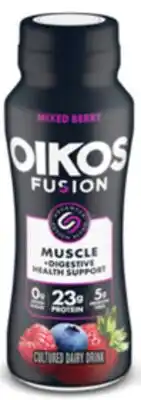 Target Oikos Fusion 7-oz. dairy drinks offer