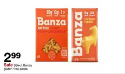 Target Select Banza gluten-free pasta offer