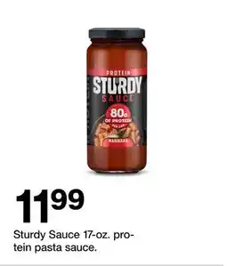 Target Sturdy Sauce 17-oz. protein pasta sauce offer