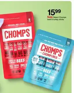 Target Chomps beef & turkey sticks offer