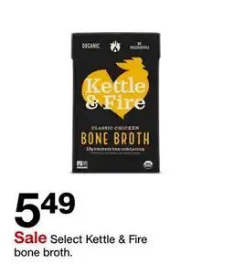 Target Select Kettle & Fire bone broth offer