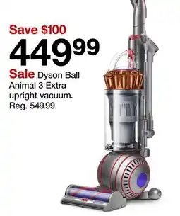 Target Dyson Ball Animal 3 Extra upright vacuum offer