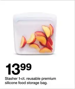 Target Stasher 1-ct. reusable premium silicone food storage bag offer