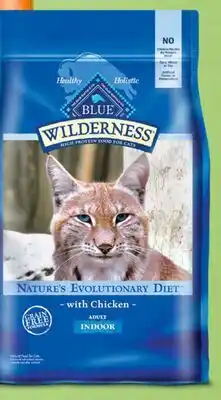 Target Blue Buffalo Wilderness 4-lb. dry cat food offer