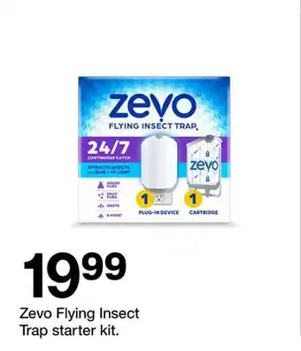 Target Zevo Flying Insect Trap starter kit offer