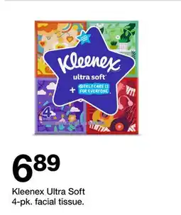 Target Kleenex Ultra Soft 4-pk. facial tissue offer