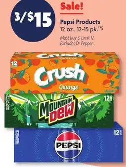 Family Dollar Pepsi Products offer