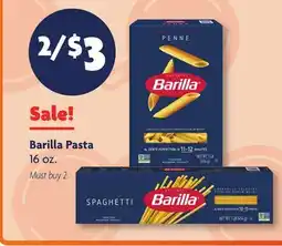 Family Dollar Barilla Pasta offer