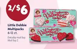 Family Dollar Little Debbie Multipacks offer