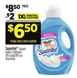 Dollar General Suavitel Liquid Fabric Softener offer